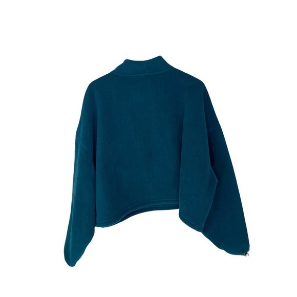 Fabletics Teal Half-Zip Sweatshirt - Picture 6 of 9
